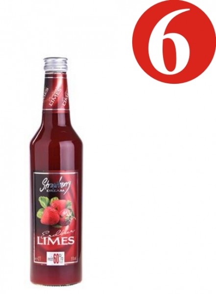 6x RÃªve de Cho 15%VOL.-0,7L fraises LIMES