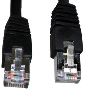 Câble de réseau de crossover 1, 0 m noir