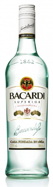 Bacardi Superior rhum blanc 37,5 % vol.