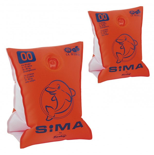 1 paire d'aides à la natation Sima taille 00 - pour les petits enfants 12-24 mois, 11-15 kg