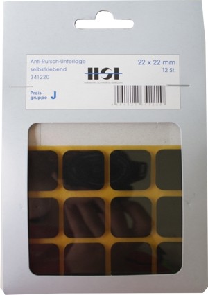 Non-slip adhésif 22x22mm