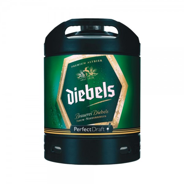 Diebels Alt Perfect Draft fÃ»t de biÃ¨re 6 litres 4,9% vol.