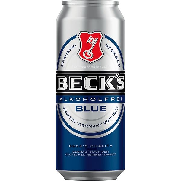 2 x 24 bidons sans alcool Becks Blue 0,5 L <0,5% vol, alc. dépôt compris - ALLER SIMPLE