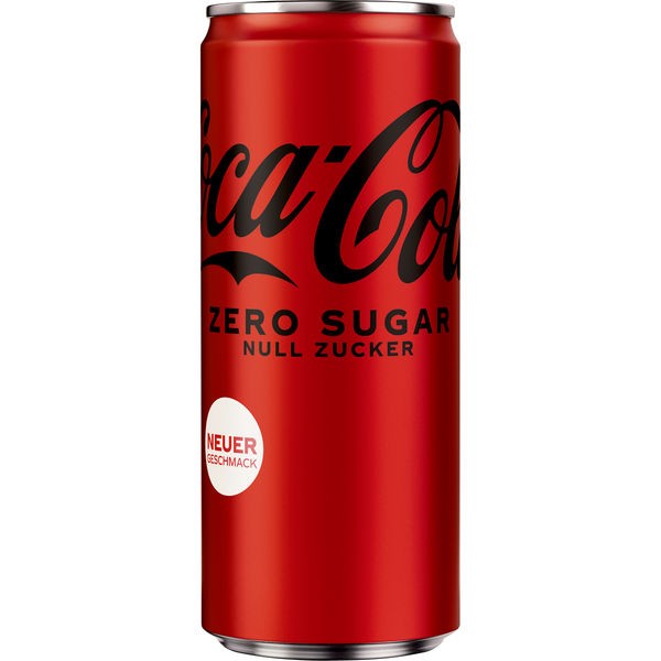 2 x Coca-Cola Zero sans sucre 24 x 0,33 L = 48 canettes ONE-WAY