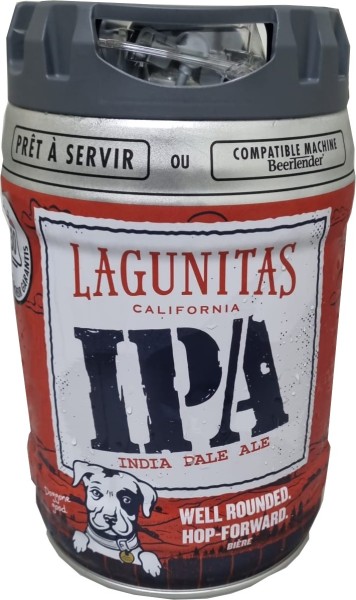 Lagunitas Bière blonde IPA 6.2% fût pression 5l party keg jetable