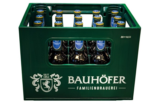 20 x Ulmer exporter 0,5 litres 5,4% vol. cas d'origine