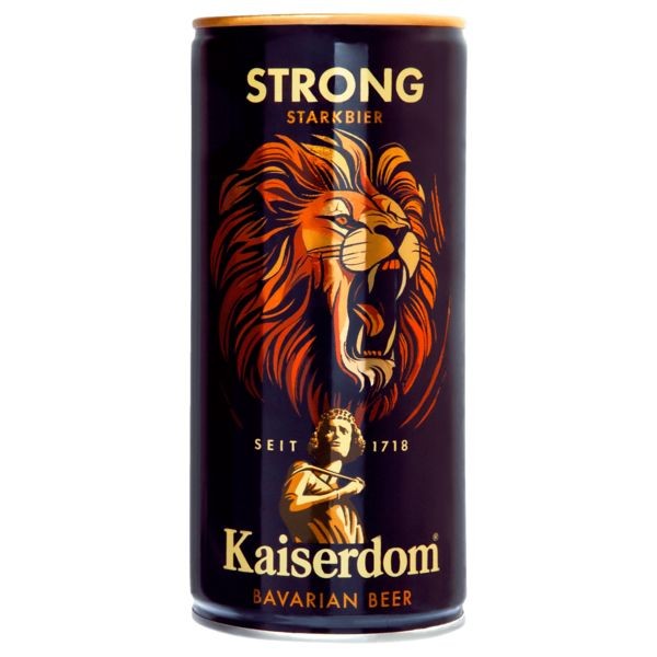 12 x 1L Kaiserdom fort Doppelbock 8,5% vol. Bière forte de Bavière en canette de 1 L Best before 28.3.25 - Reduced