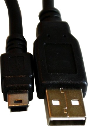 Mini USB 3 m de câble.