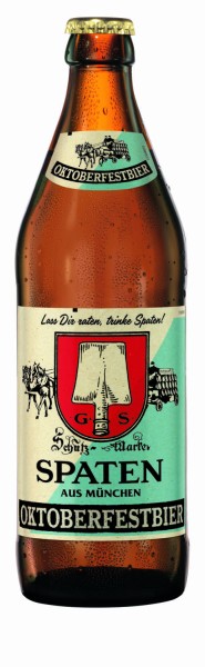 12 x bière Spaten Oktoberfest de Munich 0,5 L - 5,9% d'alcool boîte d'origine avec consigne consignée