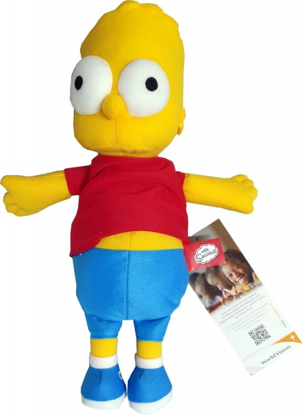 Coussin chauffant pour enfant en colza Bart Simpson 63702 environ 35 cm