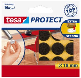 TESA protéger *Ressenti glisse, ronde, blanche, 26 mm