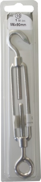 Serrage serrurier crochet oeil rostf
