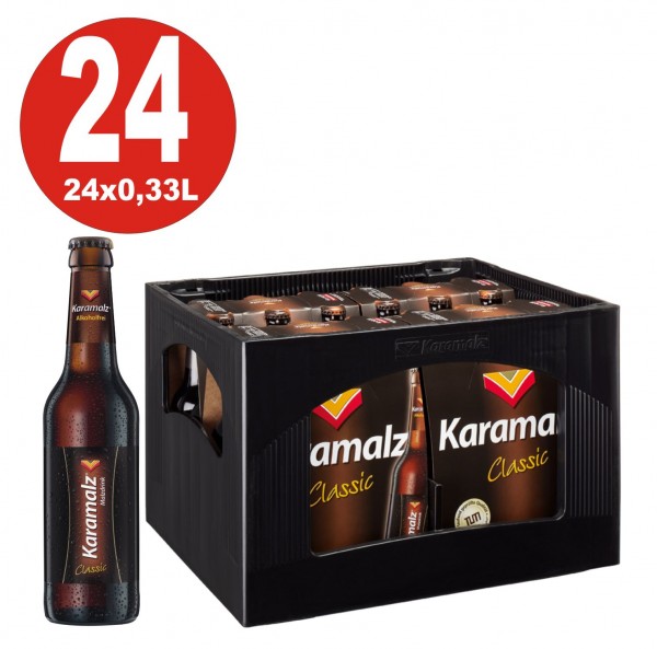 Karamalz Malzdrink - Alcool Boîte d'origine 24x0,33l