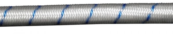 White roll corde de caoutchouc