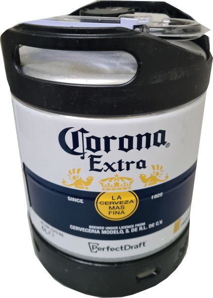 Corona Extra Perfect Draft Fût de 6 litres 4,5% vol. Dépôt réutilisable