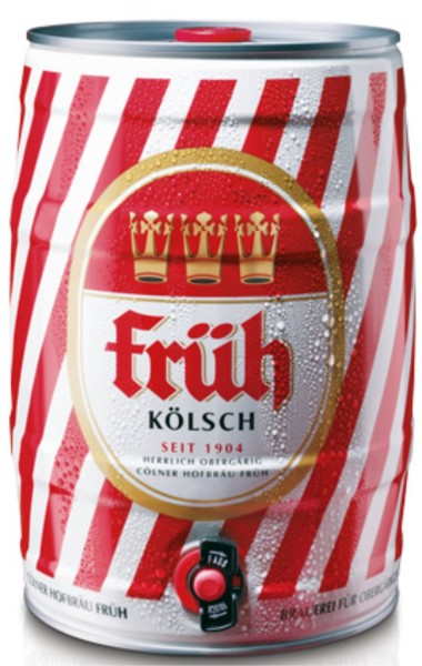 Baril de fête Frueh Koelsch 5 L 4,8% vol.