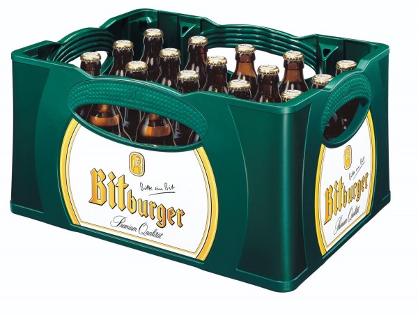 Bitburger Pils Prime 20x0,33l - Steini FlÃ¤schle 4,8% vol. affaire initiale