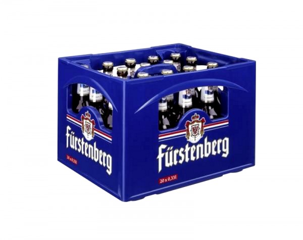 20 x Fuerstenberg Pilsner 0.33l 4.8% vol boîte d'origine réutilisable