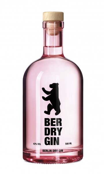BER Dry Gin Berlin Dry Gin 0,5 L bouteille 43% vol.