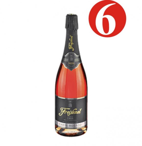 Freixenet Carta Nevada 6x Rosado 0,75 L Ã 12% vol