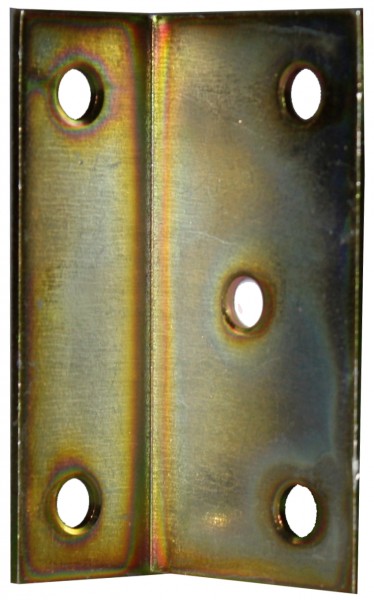 25X40x75x2mm grand angle vif zingué