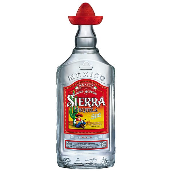 Sierra Tequila silver 38 % - 0,7 l