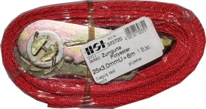 Tie downs polyester avec set 25 x 3, 0 mm