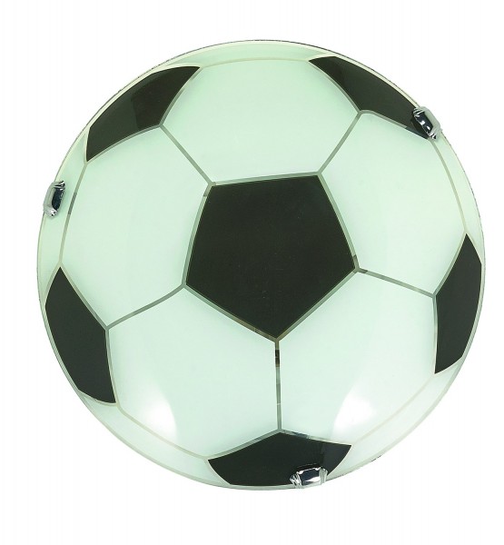 LAMPEX plafond P2 Football métal / verre 11 x 40 cm