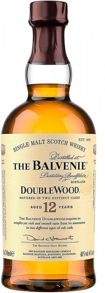 Balvenie double bois 12 ANS Single Malt Scotch Whisky 0.70L