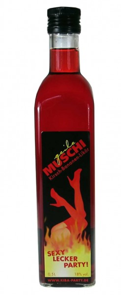 Horny chatte de cerise et de liqueur de banane 0,5 litres