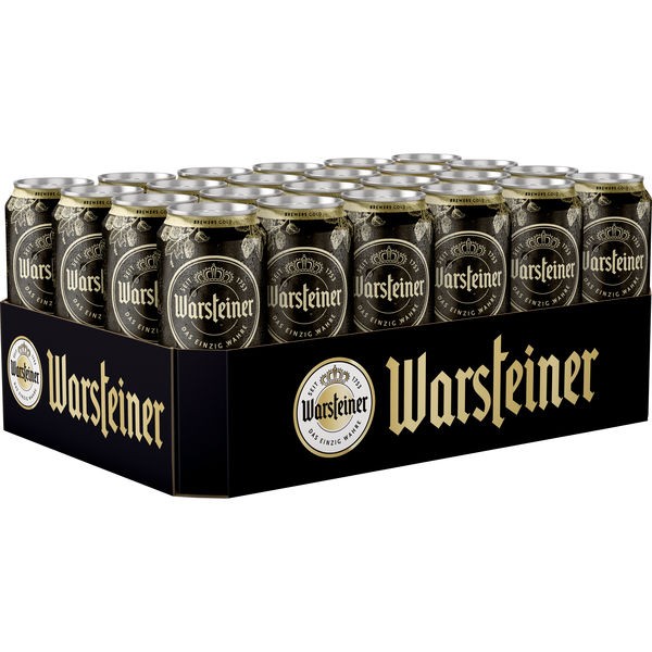 Brewers Gold Warsteiner 24 bidons de 0,5 L 5,2% vol non retournables