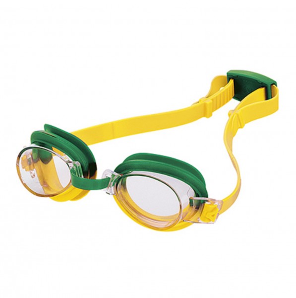 fashy lunettes de natation junior pour enfants jaune