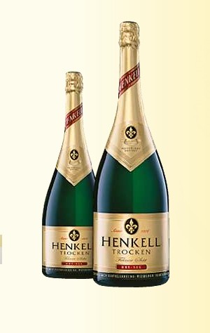 Henkell sec mousseux.