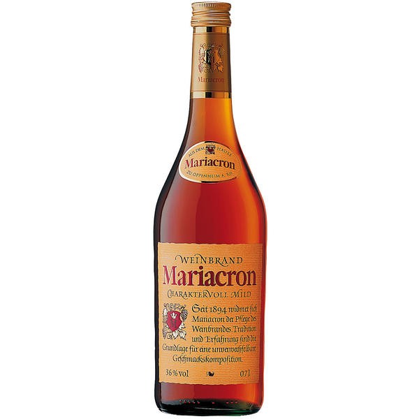 Mariacron BRANDY 36 % vol. 0, 7lVodka