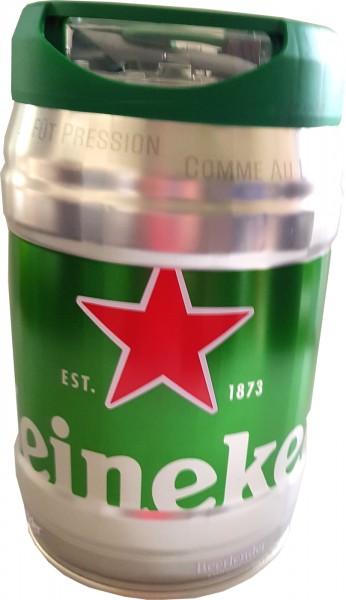 Heineken Fut de bière 5L DraughtKeg 5% vol.