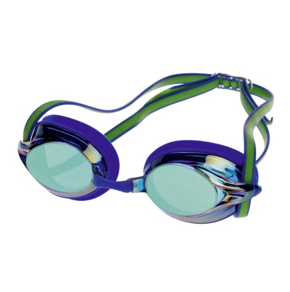 fashy lunettes de natation junior pour enfants jviolet-vert