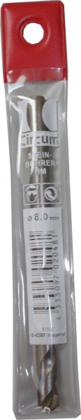 Maçonnerie foret 8,0 mm HM T CIRCUM