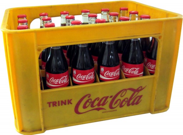 24 x Coca-Cola Classique 0.33L Cas d'origine bouteille en verre